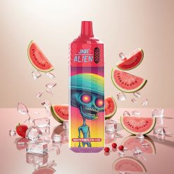 JNR Alien 10000 Puffs Engangs Vape Vannmelon Is med 20ml E-væske og RGB-lys