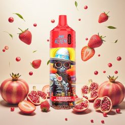 JNR Alien 10000 Puffs Engangsvape Jordbær Granateple – 20ml E-væske, 850mAh Batteri