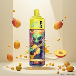JNR Alien 10000 Puffs Engangsverdampar med 850mAh Batteri og Trippel Mango