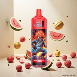 JNR Alien 10000 Puffs Vanntmelon og Litchi – 850mAh Batteri & 20ml E-væske