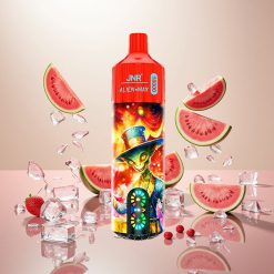 JNR Alien Max 18000 Puffs Engangsvape Vannmelon Is med Smart LED-skjerm og Dual Mesh Coil