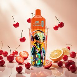 JNR Alien Max 18000 Puffs Fizzy Kirsebær Cola med Smart LED-skjerm og Dual Mesh Coil
