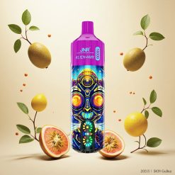 JNR Alien Max 18000 Puffs Smart LED Skjerm & Dual Mesh Coil Kiwi Pasjonsfrukt Guava