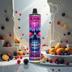 JNR Calavera 11000 Puffs Engangs Vape Svart Drage Is med 850 mAh Batteri