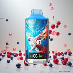 JNR Falcon X 18000 Puffs Blå Bringebær (750mAh, 24ml)