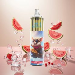 JNR Rocket-X 12400 Puffs Engangsvaper med Justerbar Luftstrøm og 25ml e-Liquid Kapasitet Vannmelon Is