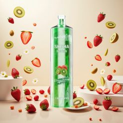 JNR Shisha Hookah 12000 Puffs Engangsvape Jordbær Kiwi 24ml 750mAh