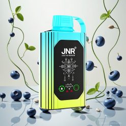 JNR Shisha Hookah Box 20500 Puffs Blåbær Mynte med 25ml E-væske og Type-C Hurtiglading