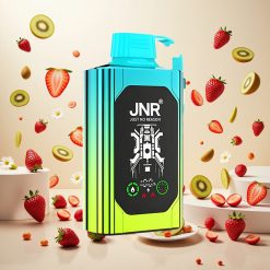 JNR Shisha Hookah Box 20500 Puffs Engangs Vape Jordbær Kiwi med 25ml E-væske og 1000mAh Batteri