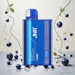 JNR Tank 10000 Puffs Engangs Vape Blåbær Solbær med Justerbar Luftstrøm og Digital Skjerm