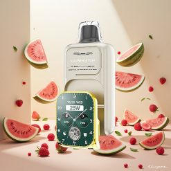 JNR VapeWatch 30000 Puffs Engangs Vape – Vannmelon Is, 19mL e-væske, 1000mAh batteri