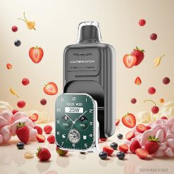 JNR VapeWatch 30000 Puffs Engangsvape med 19mL e-væske og Triple Bær (Trebær)