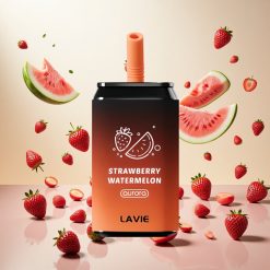 LAVIE Aurora 11000 Puffs Engangsvape Jordbær Vannmelon 22ML 650mAh