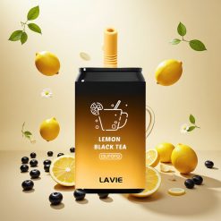 LAVIE Aurora 11000 Puffs Engangsvape Sitron Svart Te 22ML 650mAh