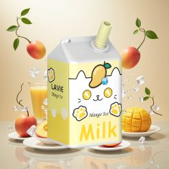 LAVIE Melk 7000 Puffs Engangs Vape med Mango Is – 16ML / 5% Nikotin