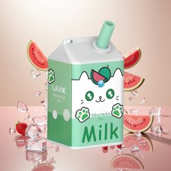 LAVIE Melk 7000 Puffs Engangsvape Vannmelon Is – 16ML / 600mAh