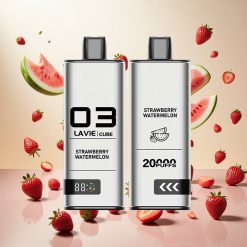 Lavie Cube 20000 Puffs Engangs Vape Jordbær Vannmelon – 28ML / 600mAh