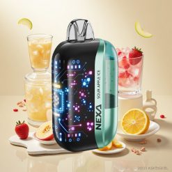 NEXA Ultra 50K Engangs Vape Sur Eple Is med 20ml Kapasitet og 800mAh Batteri