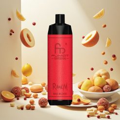 RandM Fumot Shisha 10000 Puffs Engangs Vape (18ml Fylt Væske) Bad Blod