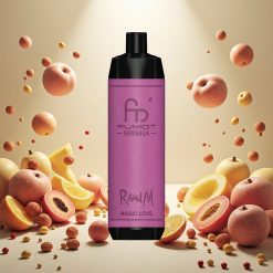 RandM Fumot Shisha 10000 Puffs Engangs Vape Magic Kjærlighet med 18ml Fylt e-væske og 850 mAh Batteri