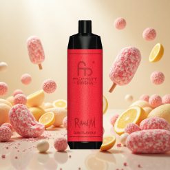 RandM Fumot Shisha 10000 Puffs Engangs Vape med 18ml Fylt E-væske og Tyggegummi Smak