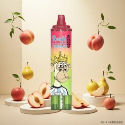 RandM Fumot Tornado 15000 Puffs (15.000 Trekk) Eple Fersken Pære Engangs Vape