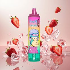 RandM Fumot Tornado 15000 Puffs Engangs Vape Jordbæris 25ml Kapasitet 850mAh Batteri