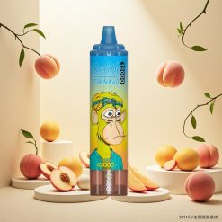 RandM Fumot Tornado 15000 Puffs Engangsvape Fersken Mango – 25ml Kapasitet, 850mAh Batteri