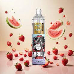 RandM Fumot Tornado 7000 Engangsvaper med Jordbær og Vannmelon – 7000 Drag, 14 ML E-væske