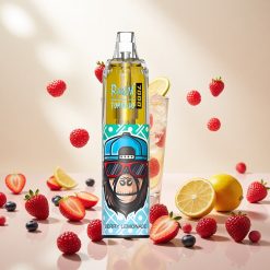 RandM Fumot Tornado 7000 Puffs Engangs Vape Bær Lemonade med 14 ML E-væske