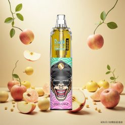 RandM Fumot Tornado 7000 Puffs Engangs Vape Sur Eple med 14 ML E-væske og 850 MAH Batteri