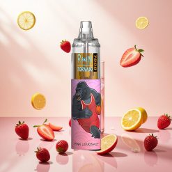 RandM Fumot Tornado 7000 Puffs Engangsvape Rosa Sitronade med 14 ML E-væske
