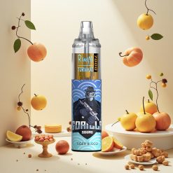 RandM Fumot Tornado 7000 Puffs Engangsvape Tigerblod – 14 ML E-væske & 850 MAH Batteri