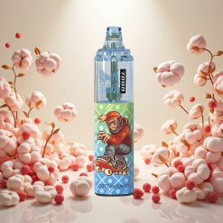 RandM Fumot Tornado 7000 Puffs Engangsvape med 14 ML E-væske og Cotton Candy (Sukkertøy)