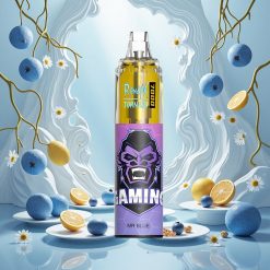 RandM Fumot Tornado 7000 Puffs Engangsvape med 14 ML E-væske og Dr. Blå