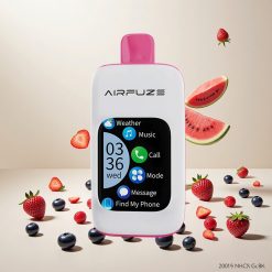 Airfuze Smart Pro 40000 Puffs (Blåbær Vannmelon) – 20ML E-væske, 900mAh Batteri