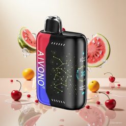 Aivono AIM BOOM 25000 Puffs 0% Nikotin Isvannmelon Kirsebær