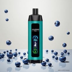Aivono AIM FATPRO 22000 Puffs Blåbær med 28ml E-væske og 0,6 ohm Mesh Coil