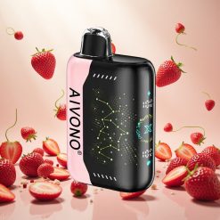 Aivono Aim Boom 25000 Puffs 28ml Jordbær B Pop