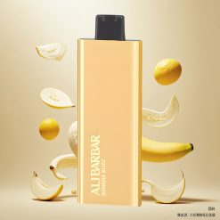 Alibarbar Pandora 7000 Pust Engangsvaper Bananrus (17 ml)