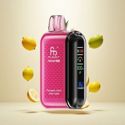 Fumot Tornado 20000 Puffs Engangsdamp Ananas Sitron Grønt Eple med 20ml E-væske og 850mAh Batteri