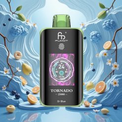 Fumot Tornado 25000 Puffs HD Skjerm Dr Blå