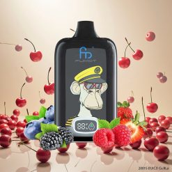 Fumot Tornado Digital Box 12000 Puffs 20ml E-Likvid 5% Nikotin Kirsebær