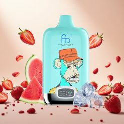 Fumot Tornado Digital Box 12000 Puffs E-boks med Jordbær Donut og 20ml E-væske