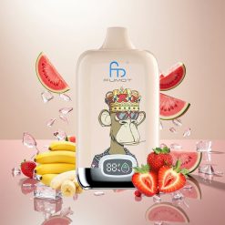 Fumot Tornado Digital Box 12000 Puffs Engangsdamp Vannmelon Is med 20ml E-Liquid og 550mAh Batteri