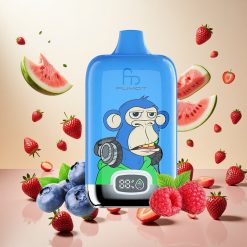 Fumot Tornado Digital Box 12000 Puffs Jordbær Vannmelon – 20ml E-Liquid