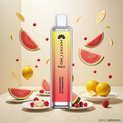 Hayati Pro Max 4000 Puffs Engangsdamper Vannmelon Sitron Eksplosjon med 1400mAh batteri og 2ml tank