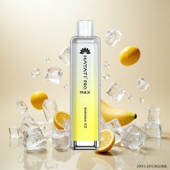 Hayati Pro Max 4000 Puffs Engangsdamper med Bananis og 1400mAh Batteri