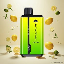 Hayati Pro Ultra 15000 Puffs Disposable Vape Sitron & Lime med 49 smaker og 850mAh batteri
