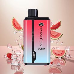 Hayati Pro Ultra 15000 Puffs Disposable Vape Vannmelon Is med 12ml E-Væske og 850mAh Batteri